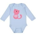 thumbnail image 3 of Inktastic Love Cat 2 Boys or Girls Long Sleeve Baby Bodysuit, 3 of 5