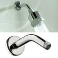 thumbnail image 2 of Marbhall Stainless Steel Shower Arm, Shower Head Extension Extender Pipe Arm, Wall-Mounted For Fixed Bathroom Shower Head Silver, 2 of 8