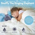 thumbnail image 4 of Hide And Seek Elephant Covering Eyes Elephant Hide And Seek Rabbit Soothing Doll Electric Plush Toy, 4 of 7