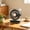 Black-BK, variant on MMJ Desktop Fan Mini USB Rechargeable Quiet Transparent Table Fan 360掳 Rotation for Home Office 6.89x3.23x7.87in