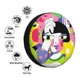thumbnail image 6 of PUREYAH Abstract Face Portrait Art Rv Spare Tire Cover, Wheel Covers Protectors Universal Fit for Camping Travel Trailer Truck 17 inch, 6 of 6