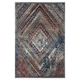 thumbnail image 1 of Amer Tapis XAV80406 4 x 6 Pi Xavier Transitionnel Tapis Multi-Puissance&44; Rouge & Vert, 1 of 1