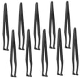thumbnail image 5 of WRITWAA 10Pcs Black Plastic Craft Tweezers Bulk Set Ergonomic Design Durable Material for Arts Jewelry Electronics, 5 of 8