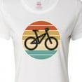 thumbnail image 4 of Inktastic Bicycle Vintage Cyclist Sunset Women's T-Shirt, 4 of 5