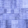 thumbnail image 1 of Ahgly Company Indoor Square Patchwork Blue Transitional Area Rugs, 4' Square, 1 of 4