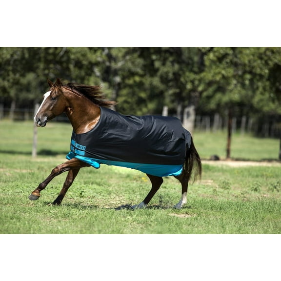 Mio Turnout Blanket Medium 84 Dark Blue/Red