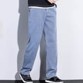 thumbnail image 6 of Kureaily Men's Lessel Wide Leg Pants Youth Large Size Loose Straight Leg Pants Korean Version Of The Trend Casual Pants, 6 of 6