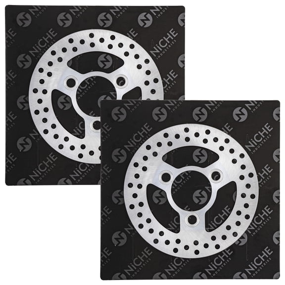 Niche Front Brake Rotor Set for Suzuki Quadracer 450 59211-45G00 ATV 519-CRT2336R