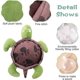 thumbnail image 3 of Pet Squeaky Toys for Dogs Cats, Cute Tortoise Shape Dog Plush Toy, Soft Cat Chewing Toy for Teething Cleaning, Dog Interactive IQ Training Puzzle Toy,, 3 of 5