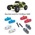 thumbnail image 4 of Soporte de eje trasero Ounissouiy 2 uds. para 1/12 WLtoys 12423 12427 12428 Plata, 4 of 6