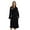 Black, variant on Just Love Women's Ultra-Soft Velour Bath Robe with Tie Belt (Black, Small)