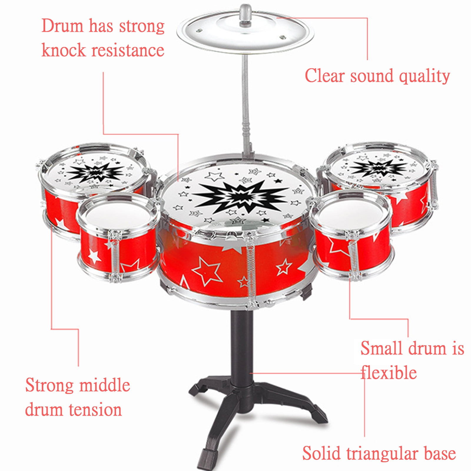 Drum sets for toddlers at deals walmart