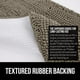 thumbnail image 5 of Alfombra de baño GORILLA GRIP Chenille Latte, 76 x 51 cm, absorbente, 5 of 9