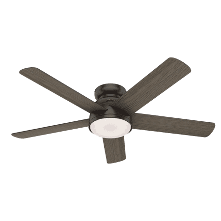 Hunter Wifi 54 Romulus Noble Bronze Ceiling Fan With Light Kit And Remote