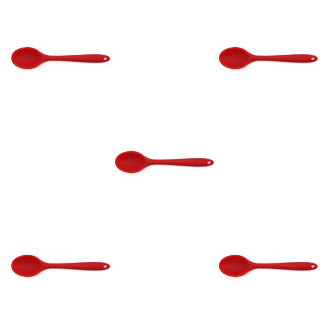 Bewildely Cuchara de silicona para cocina, vajilla profesional para el hogar, resistente al calor, cuchara para sopa Flexible, Bar, restaurante, hogar, Type2 NO2 Bewildely CBP393962