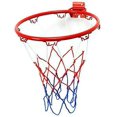 thumbnail image 3 of HUGFEGWE 32cm Basketball Hoop Netting Metal Rim Hanging Basket Basket- Wall Rim with Screws Indoor CJB91-49787, 3 of 8