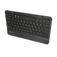 thumbnail image 1 of BT Keyboard Rechargeable Battery, 7 LED Backlighting, Lightweight Craftsmanship, Convenient Practical, with 7 LED Backlighting, for Tablets, Smartphones, Laptops, 1 of 8