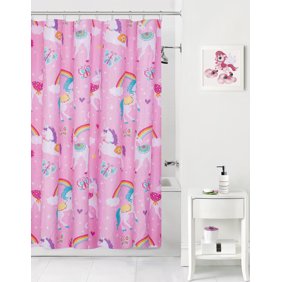 Disney Little Mermaid Fabric Shower Curtain Walmart Com