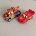 thumbnail image 2 of Disney Pixar Cars 3 Rayo McQueen Big Wheels Tío Camión Ramírez Storm Jackso Cruz Coche de Aleación Sonido y Luz Juguetes Regalos, 2 of 5