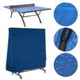 thumbnail image 1 of Housse de Table de Tennis de Table Intérieur Extérieur Tissu Oxford Imperméable Anti-Poussière Protecteur de Table de Ping-Pong, 1 of 2