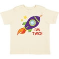 thumbnail image 3 of Inktastic 2nd Birthday Rocketship Space Party Boys or Girls Toddler T-Shirt, 3 of 5