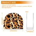 thumbnail image 3 of Leopard Print Napkin Holder for Table Clear Napkin Stand Paper Holder Acrylic Organizer Dispenser Napkins for Dinner Kitchen Restaurant Room, 3 of 8