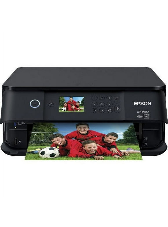 Epson Expression Premium XP-6000 Wireless Color Photo Printer with Scanner & Copier