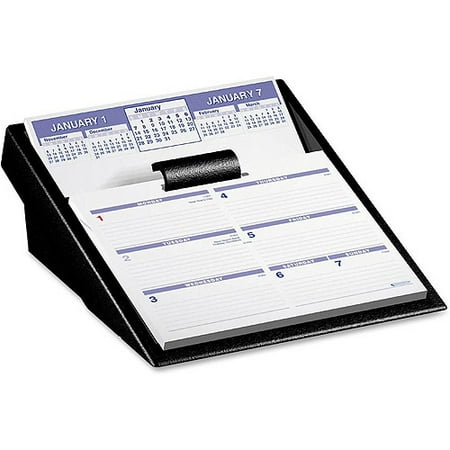 At-A-Glance Flip-A-Week Storage Base Desk Calendar - Walmart.com