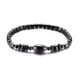 thumbnail image 2 of Tobillera de hematita magnética para hombres y mujeres, tobillera de obsidiana magnética de drenaje linfático antihinchazón, tobillera magnética para mujer de playa, 2 of 11