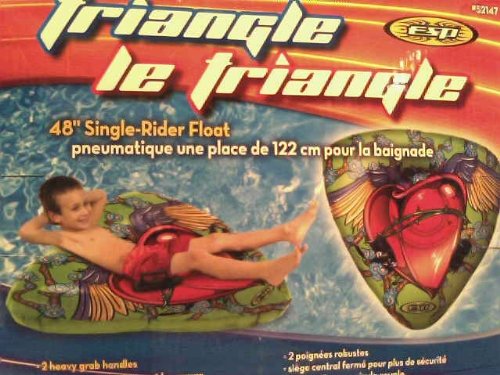 Emsco Group 52147 Triangle Inflatable Snowtube, 48-Inch by