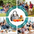 thumbnail image 6 of Small Cooler Bag Lunch Bag Portable Meal Bag Work Meal Bag Outdoor Meal Bag Travel Meal Bag Picnic Meal Bag Going Out Meal Bag A Cartoon Sheep, 6 of 6