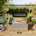 thumbnail image 5 of WHALLPRO 4 Slice Long Slot Toaster, Touch Screen with Projection Display,1.5" Wide Slots, 5 Bread Types & 11 Shade Settings, 5 of 8