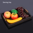 thumbnail image 3 of Bandeja de servir de madera plato para juego de té frutas caramelos comida decoración del hogar (s), 3 of 8