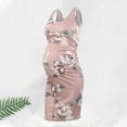 thumbnail image 2 of IROINNID Maternity Dress Bump Friendly Midi Dress, Sleeveless and Round Neck Midi Floral Printed Pregnant Nursing Dress, 2 of 5