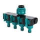 thumbnail image 3 of Distribuidor de mangueras, divisor de mangueras de 4 vías, conector de manguera, equipo de riego para jardín de primera línea, 3 of 12
