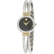 Movado Diamond Bezel Stainless Steel Women's Watch, 0606240