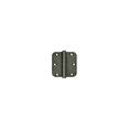 thumbnail image 2 of Deltana DSB35R510WM-R 3-1/2" x 3-1/2" x 5/8" Radius Hinges White Medium, 2 of 2