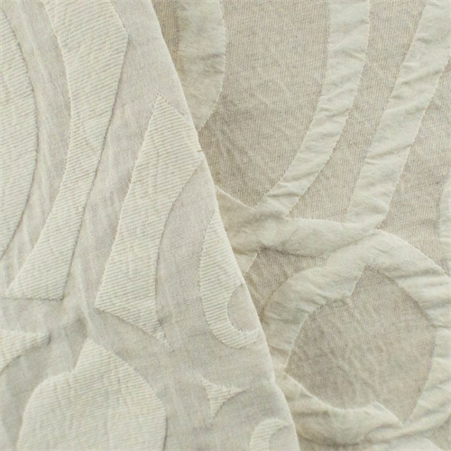 Beige/Ivory Trellis Matelasse Home Decorating Fabric, Fabric By the