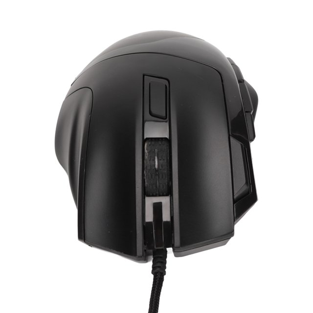 Ratón con cable para juegos Bling Bling RGB 6 niveles de DPI 7200 DPI color negro