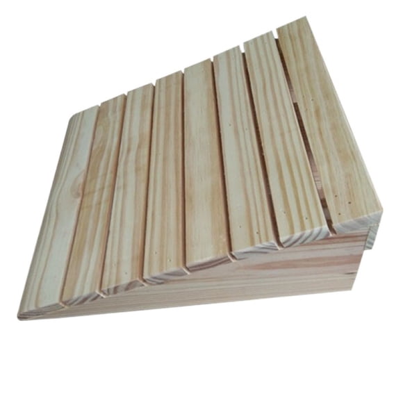 Rampe Antidérapante en Bois Massif pour Trottinette et Camion, Coussinet de Seuil pour Marches Domestiques, Bordures de Seuil, Fournitures de Coussinet pour Portes et Entrées