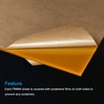 thumbnail image 4 of Uxcell PMMA Acrylic Sheets Colored Non Transparent 6 x 6 Inch Orange for Crafts, 4 of 4