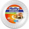 Hefty 45 Count 8-7/8" Everyday Foam Plate Soak Proof., Each