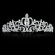 thumbnail image 5 of Elegante corona y tiara de princesa para mujer, tiaras de cristal para niña: accesorios y regalos perfectos para el cabello de novia para cumpleaños, bodas, bailes de graduación, fiestas, 5 of 8