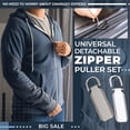 thumbnail image 1 of Vaidha Universal Detachable Zipper Puller Set Removable Multifunctional Zipper, 1 of 2