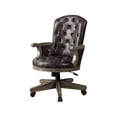 thumbnail image 2 of Yelena Height Adjustable Arm Chair in Gray and Black, 2 of 5