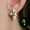 White, variant on Wentin Cheap! Earrings Halloween Earrings Miniature Luminous Weird Pendant Earrings Party Jewelry Gifts Women's Gifts