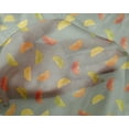 thumbnail image 4 of oneOone Silk Tabby Fabric Lemon Slice Vegetable Decor Fabric Printed BTY 42 Inch Wide, 4 of 4