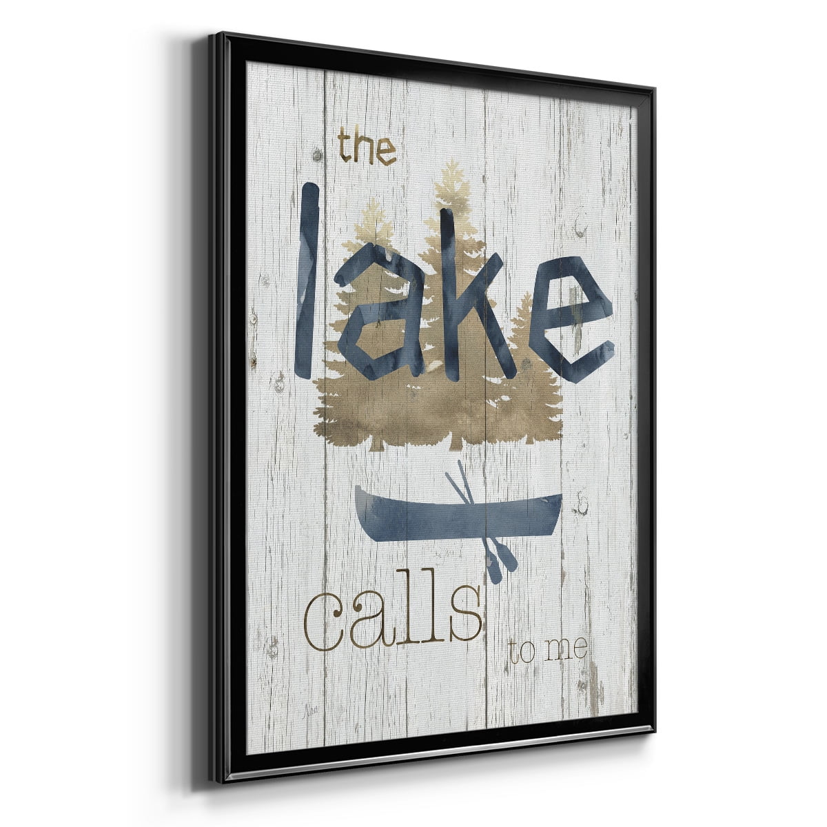 Lake Calls Me Premium Classic Framed Print - Ready to Hang
