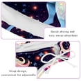 thumbnail image 3 of Starry Unicorn Detachable Sponge Adjustable Strap Swimsuit Set - 2 Pack for Beach & Pool Parties, 3 of 6