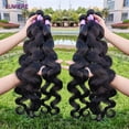 thumbnail image 3 of Raw 8-40" Brazilian Weave Bundles 1/3/4 PCS, 3 of 8